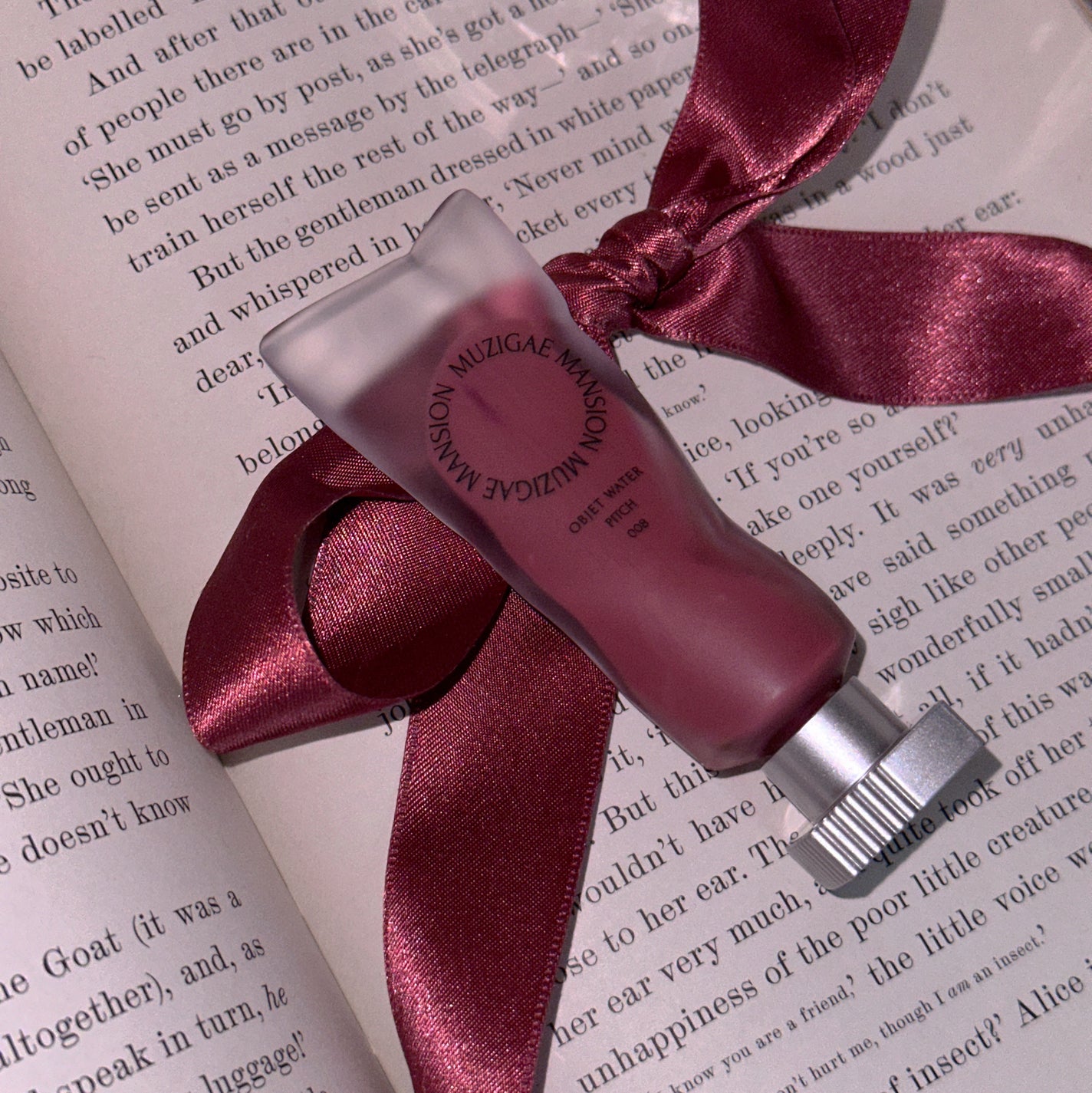 オブジェウォーター/MUZIGAE MANSION/口紅を使ったクチコミ(4枚目)