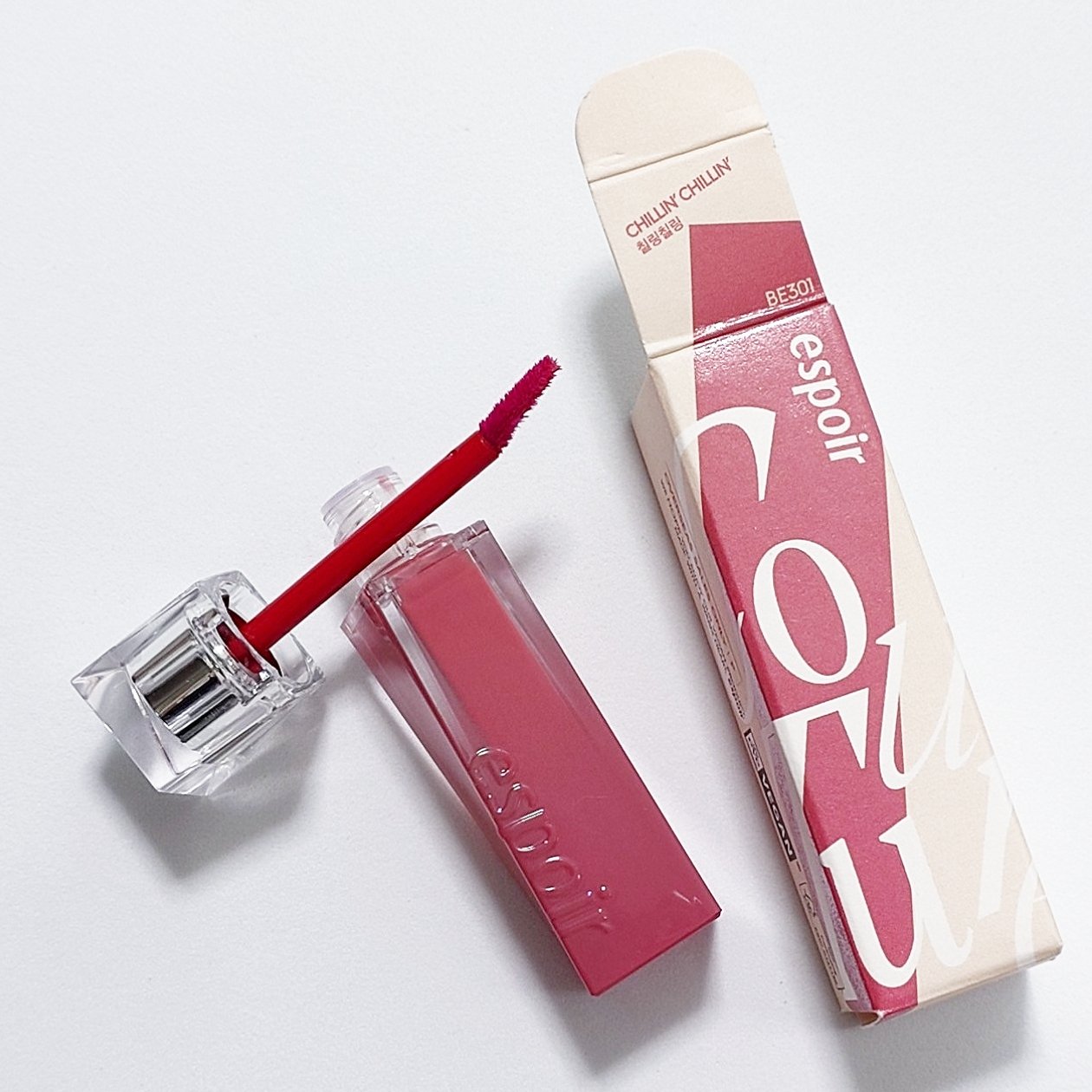 クチュールリップティントグレイズ チリンチリン/espoir/リップティントを使ったクチコミ（2枚目）