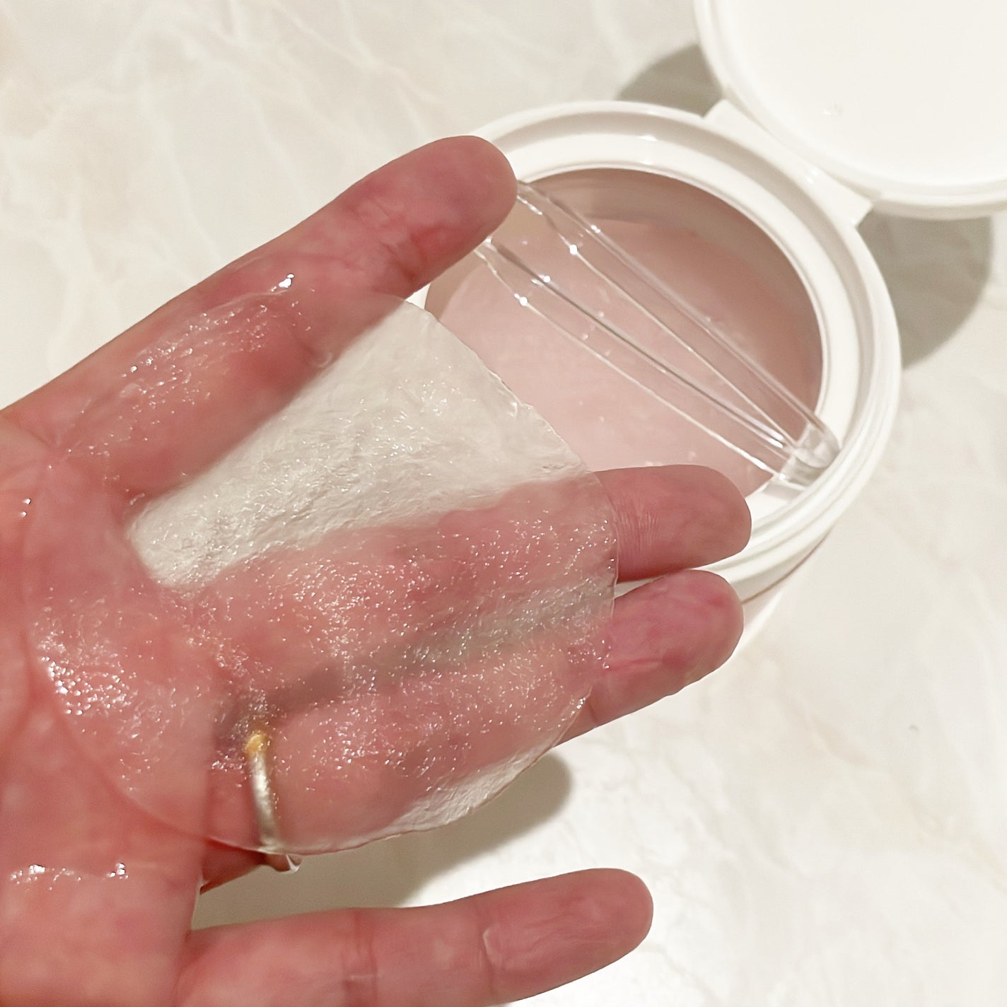 コラーゲンゲルトナーパッド/Biodance/トナーパッドを使ったクチコミ(5枚目)