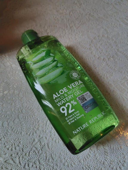 マイルド&モイスチャーアロエジェル/ネイチャーリパブリック/ボディローションを使ったクチコミ(1枚目)