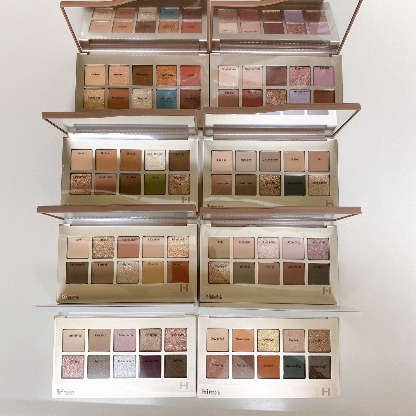 ニューデップスアイシャドウパレット/hince/アイシャドウパレットを使ったクチコミ(7枚目)