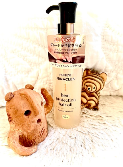 ヒートプロテクション ヘアオイル(洗い流さないトリートメント)/パンテーン/アウトバストリートメントを使ったクチコミ(1枚目)