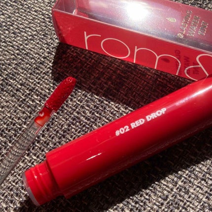 グラスティングウォーターティント/rom&nd/リップティントを使ったクチコミ(3枚目)