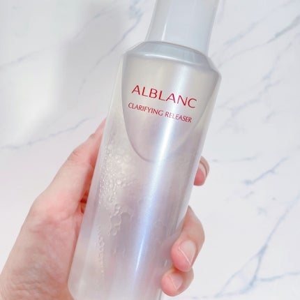 クラリファイイング リリーサー/ALBLANC/クレンジングウォーターを使ったクチコミ(4枚目)