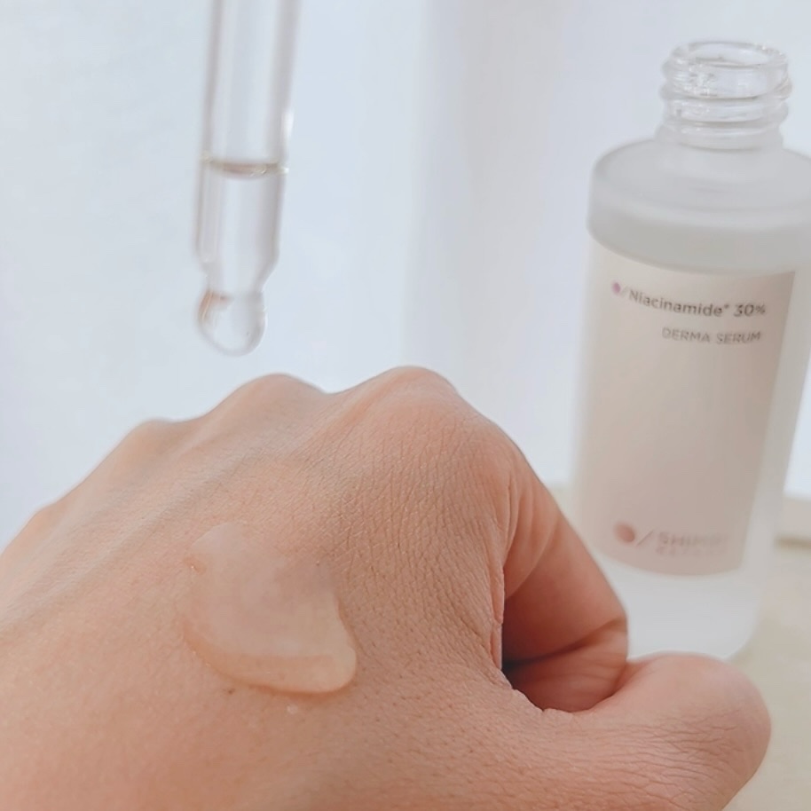 ダーマセラム ナイアシンアミド30%/SHIMBI METHOD/美容液を使ったクチコミ（3枚目）