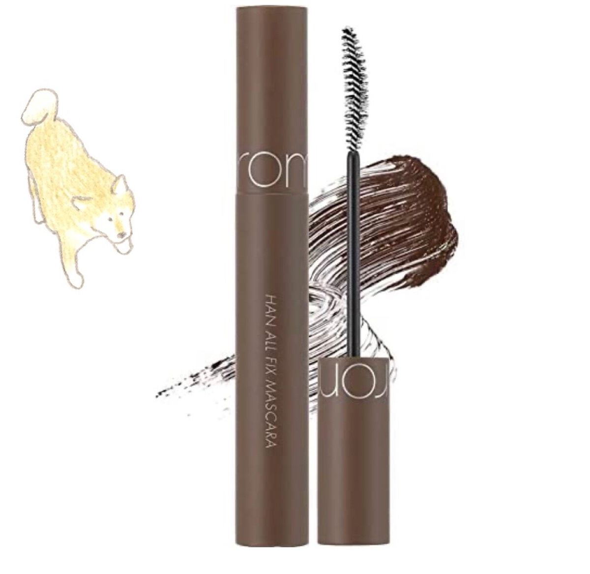 ハンオールフィックスマスカラ/rom&nd/マスカラを使ったクチコミ(1枚目)