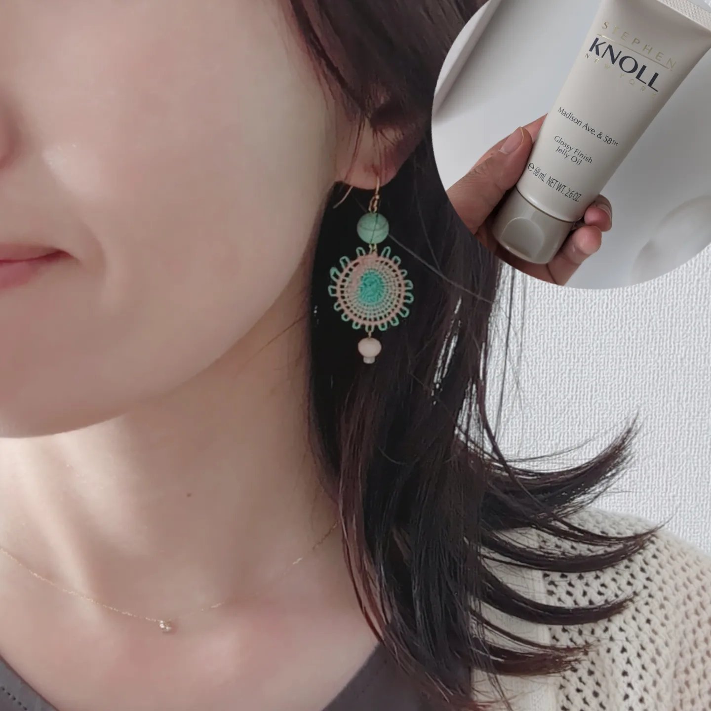 マディソン58 グロッシーフィニッシュ ジェリーオイル/スティーブンノル ニューヨーク/その他スタイリングを使ったクチコミ（1枚目）