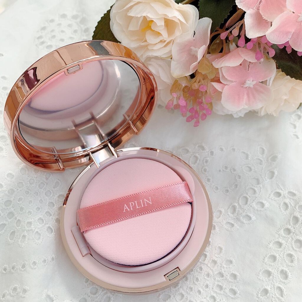 ピンクティーツリーカバークッション/APLIN/クッションファンデーションを使ったクチコミ(2枚目)