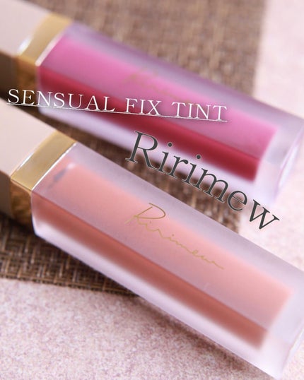 センシュアルフィックスティント/Ririmew/リップティントを使ったクチコミ(1枚目)