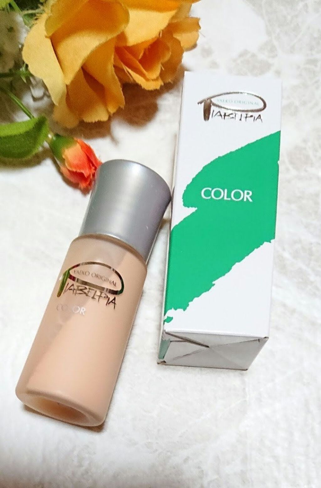 カラー (水おしろい)/ピアベルピア/リキッドファンデーションを使ったクチコミ(2枚目)