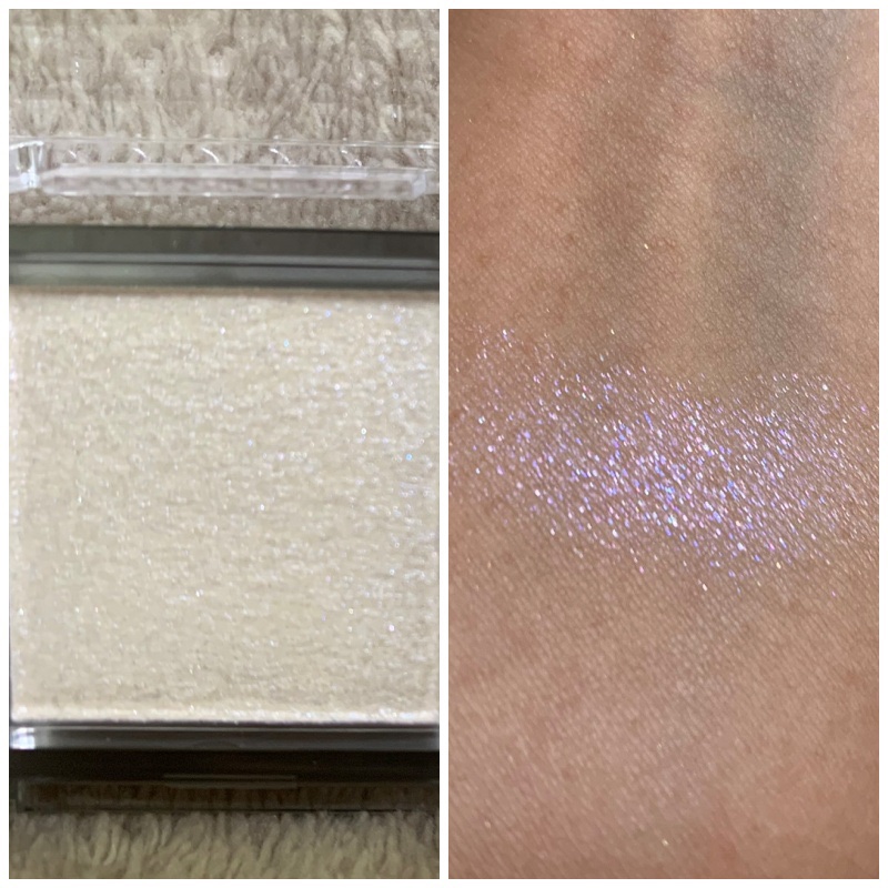 シングルシャイニーアイシャドウ SP1　オパールドロップ/CEZANNE/アイシャドウを使ったクチコミ（3枚目）