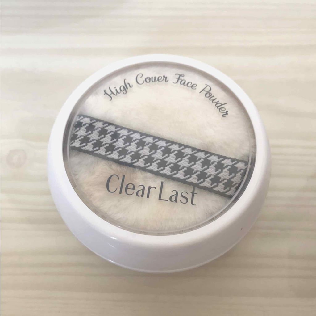 フェイスパウダー ハイカバー  白肌オークル/クリアラスト/プレストパウダーを使ったクチコミ（1枚目）