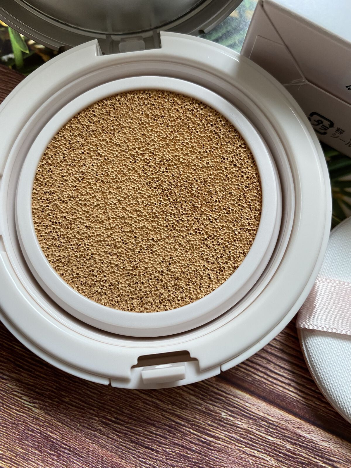 リンクルホワイトクッションファンデーション/コラリッチ/クッションファンデーションを使ったクチコミ（3枚目）