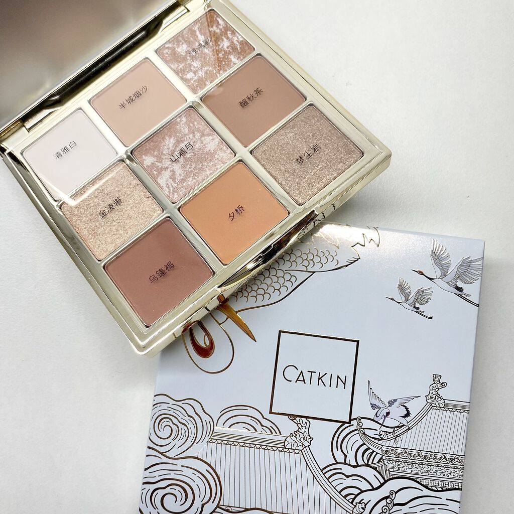 浮生大梦 9色アイシャドウパレット C11 浮生若夢/CATKIN/アイシャドウパレットを使ったクチコミ（1枚目）