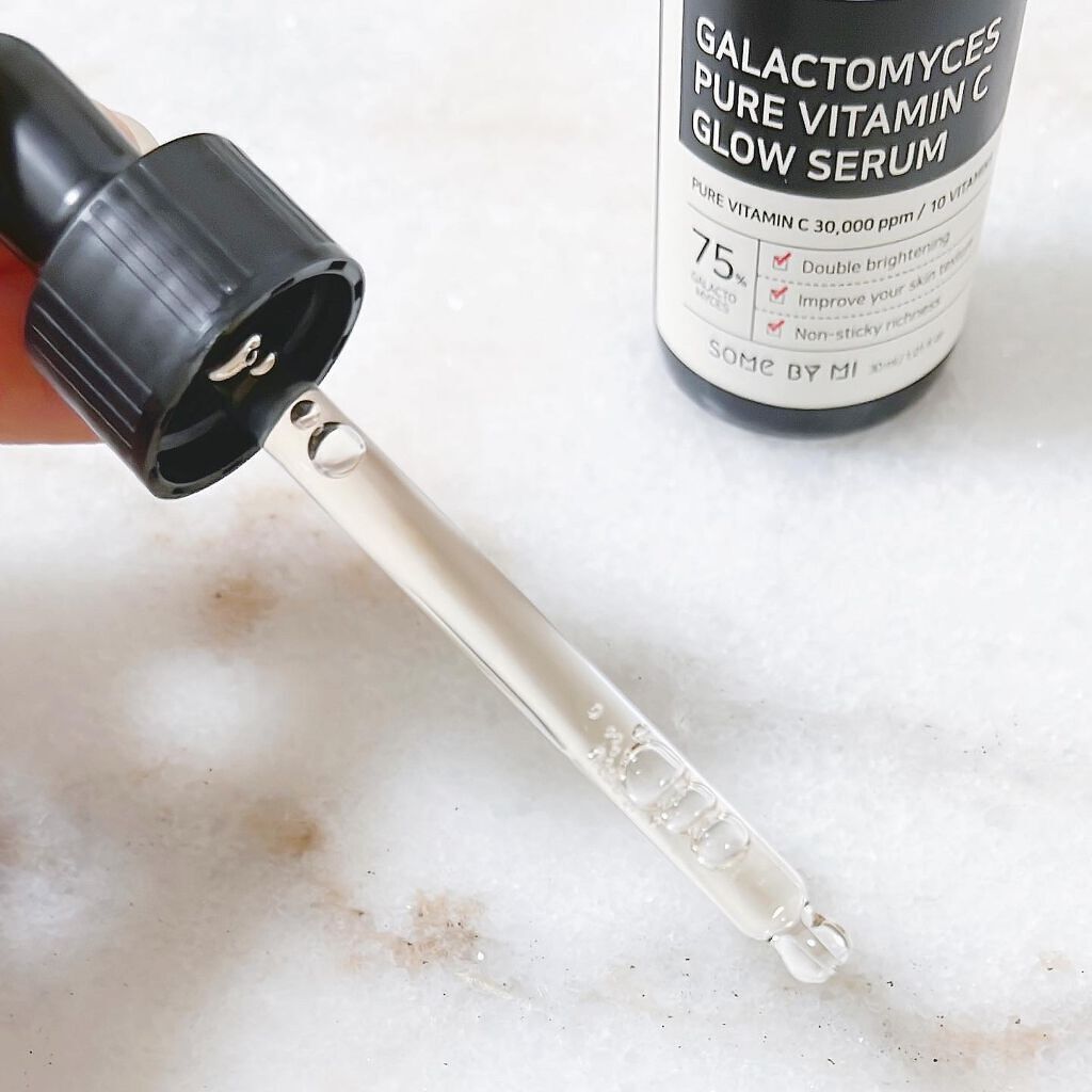 ガラクトミセスピュアビタミンCグローセラム/SOME BY MI/美容液を使ったクチコミ(2枚目)