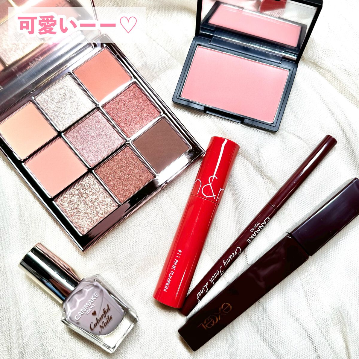 ピンクメイクセット LIPSフェスタ Autumn 2022/LIPS/メイクアップキットを使ったクチコミ（2枚目）