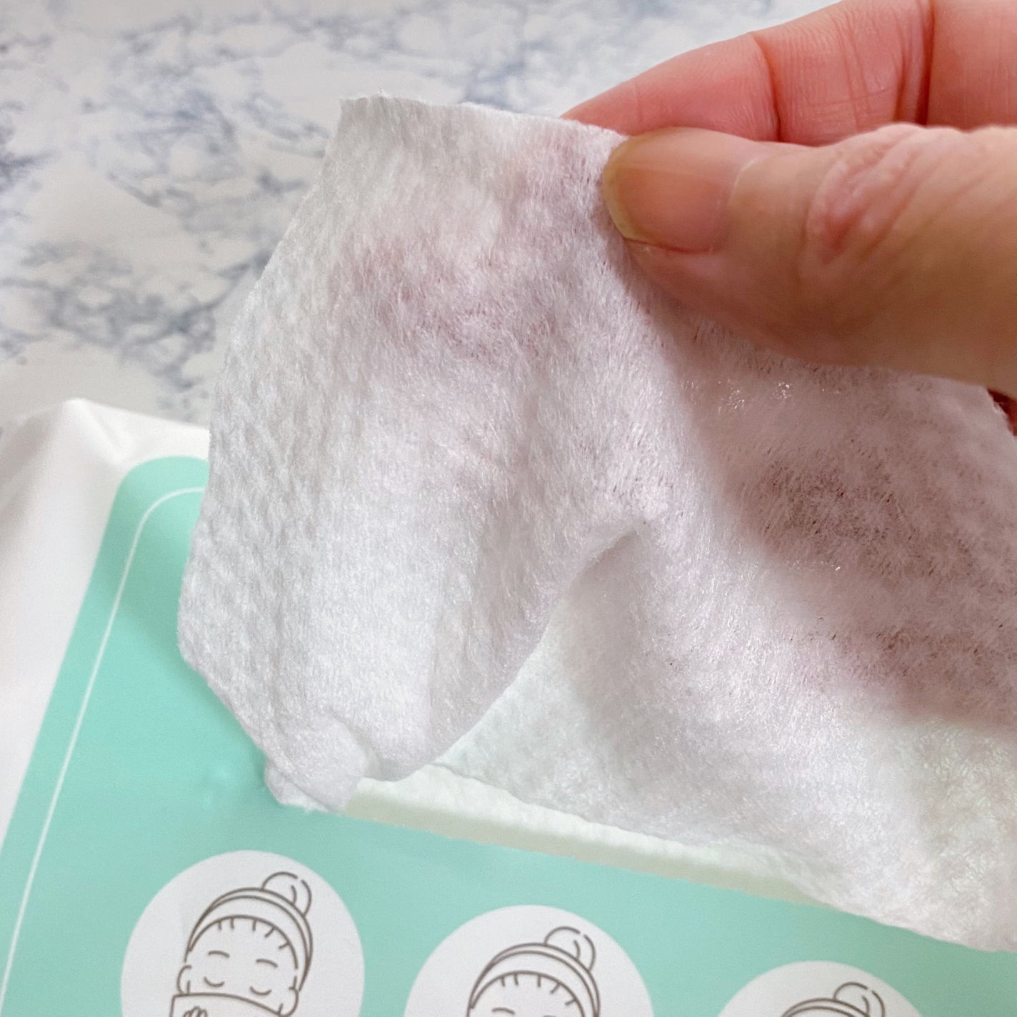 使い捨て洗顔タオル/セリア/クレンジングタオルを使ったクチコミ(2枚目)