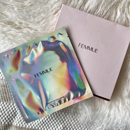 ドリームグロウマスク RR(透明感・キメ)/FEMMUE/シートマスク・パックを使ったクチコミ(1枚目)