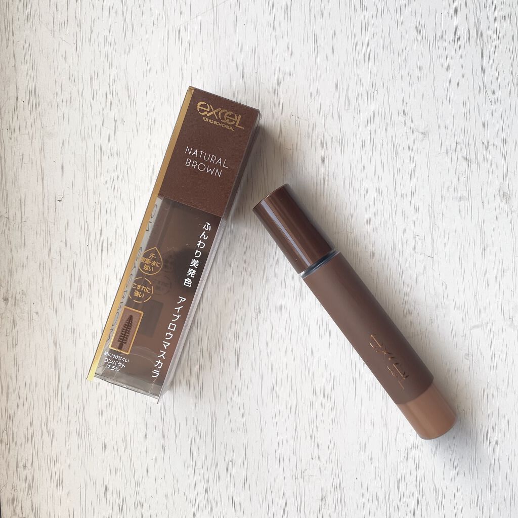 カラーオン アイブロウ/excel/眉マスカラを使ったクチコミ(1枚目)