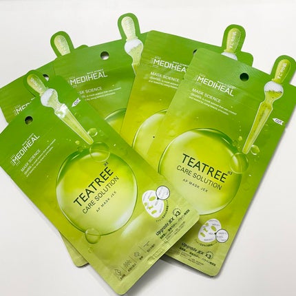 ティーツリーケアソリューション アンプルマスクJEX/MEDIHEAL/シートマスク・パックを使ったクチコミ(1枚目)