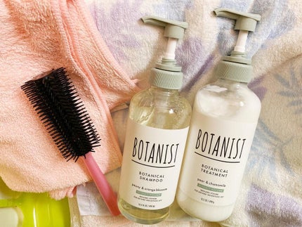ボタニカルシャンプー/トリートメント(バウンシーボリューム) /BOTANIST/シャンプー・コンディショナーを使ったクチコミ(3枚目)