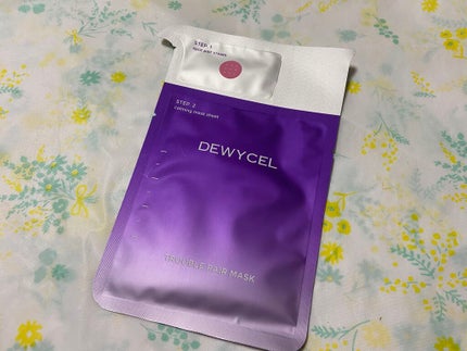 トラブルペアーマスク/DEWYCEL/シートマスク・パックを使ったクチコミ(1枚目)
