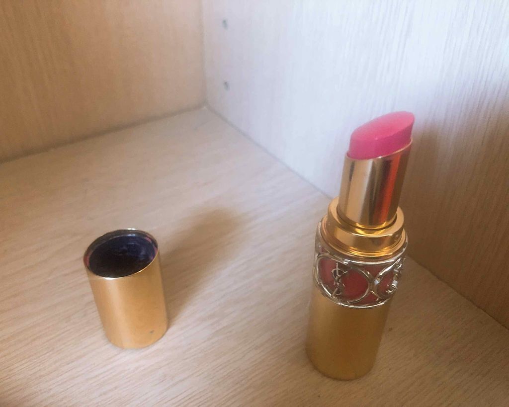 ルージュ ヴォリュプテ シャイン/YVES SAINT LAURENT BEAUTE/口紅を使ったクチコミ（1枚目）