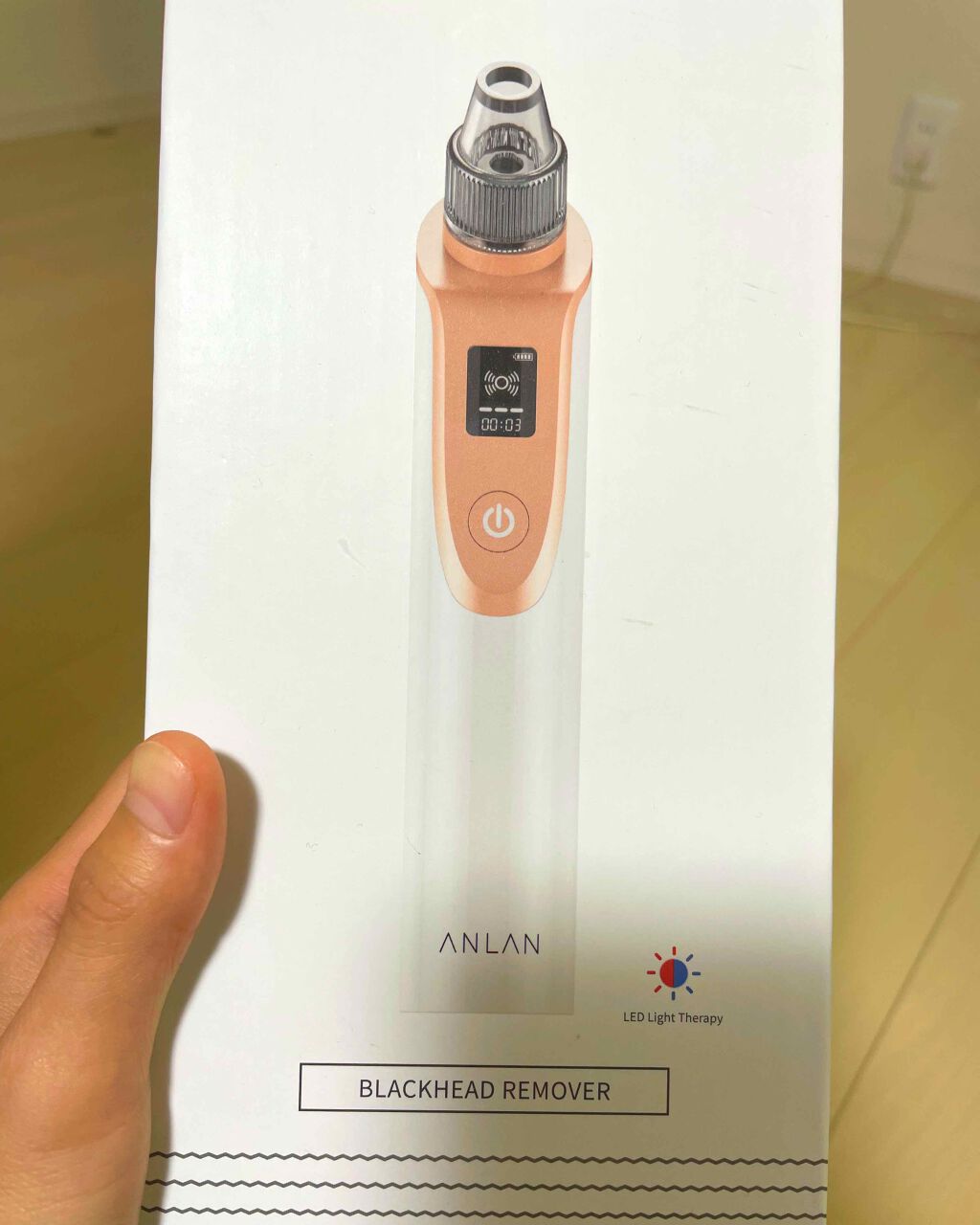 おくた on LIPS 「#ANLAN毛穴吸引器〜使った感想〜スキンケアしっかりしてる方..」(1枚目)