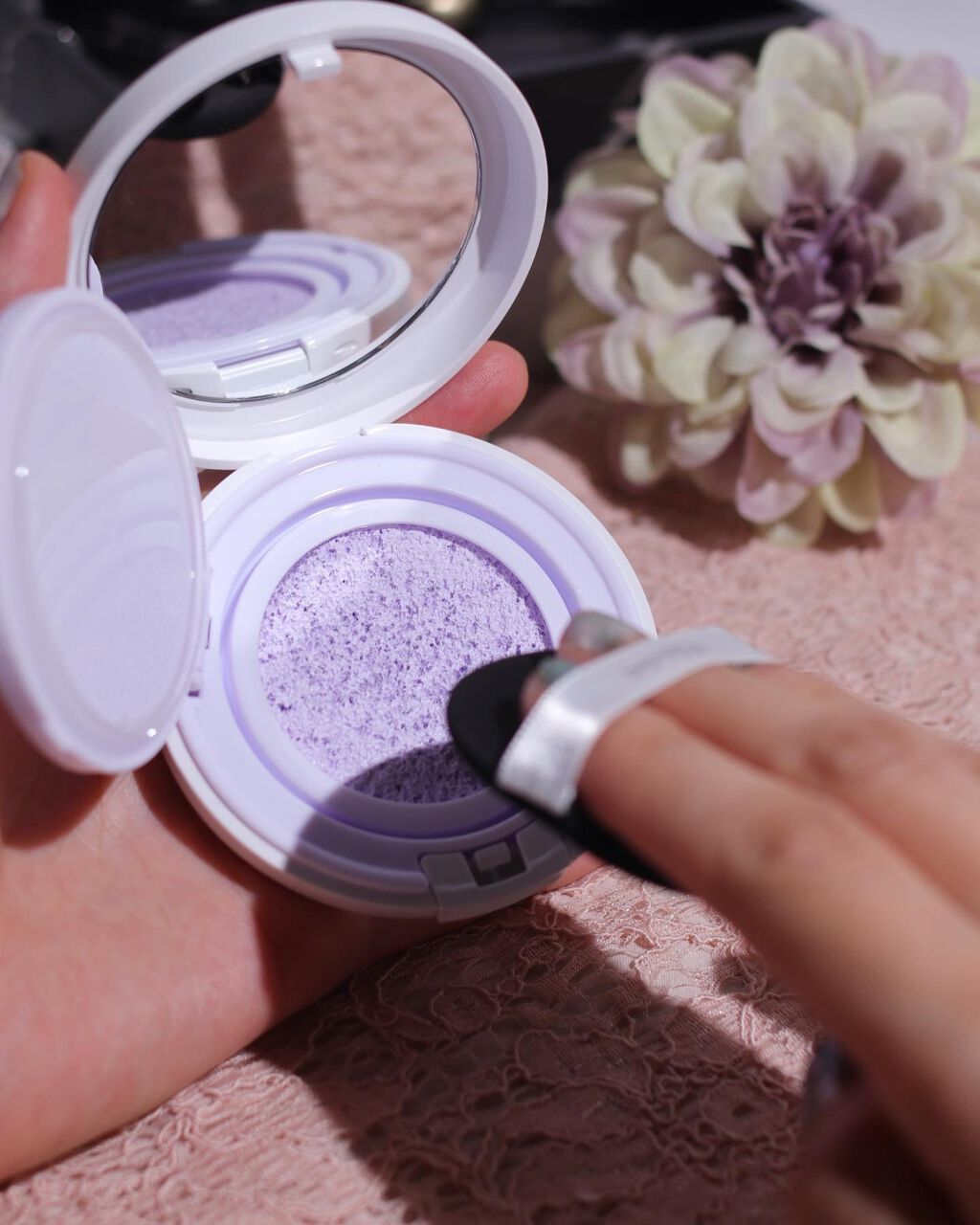 トーンアップ CC クッション ファンデーション/iMPREA/クッションファンデーションを使ったクチコミ(4枚目)