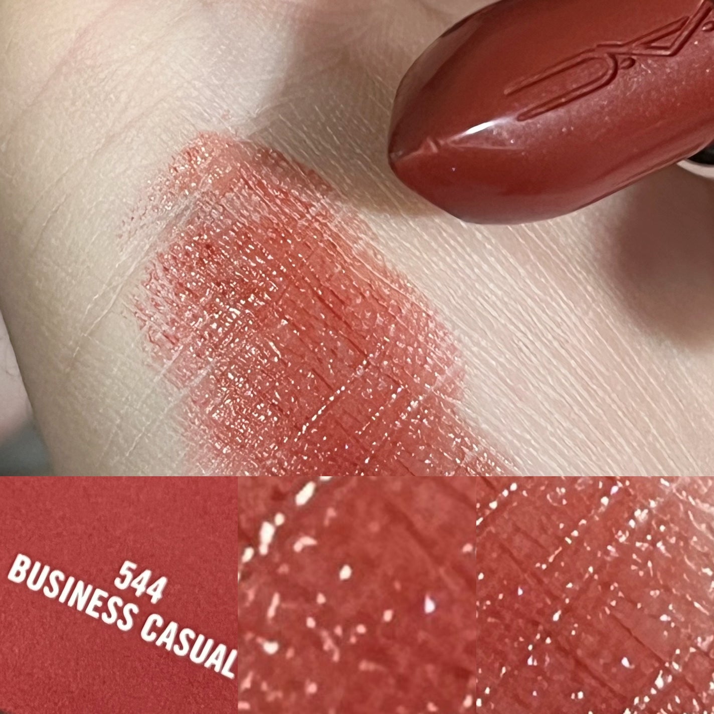 ラスターガラス リップスティック/M・A・C/口紅を使ったクチコミ(2枚目)