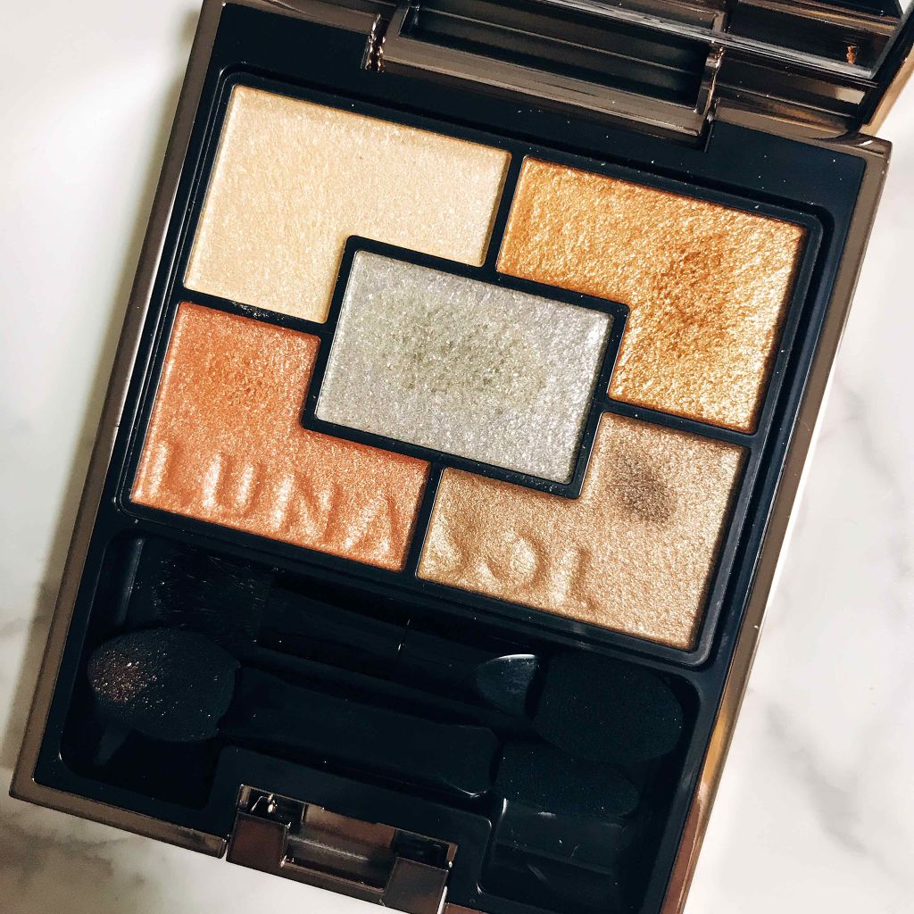 ジェミネイトアイズ/LUNASOL/アイシャドウパレットを使ったクチコミ(1枚目)