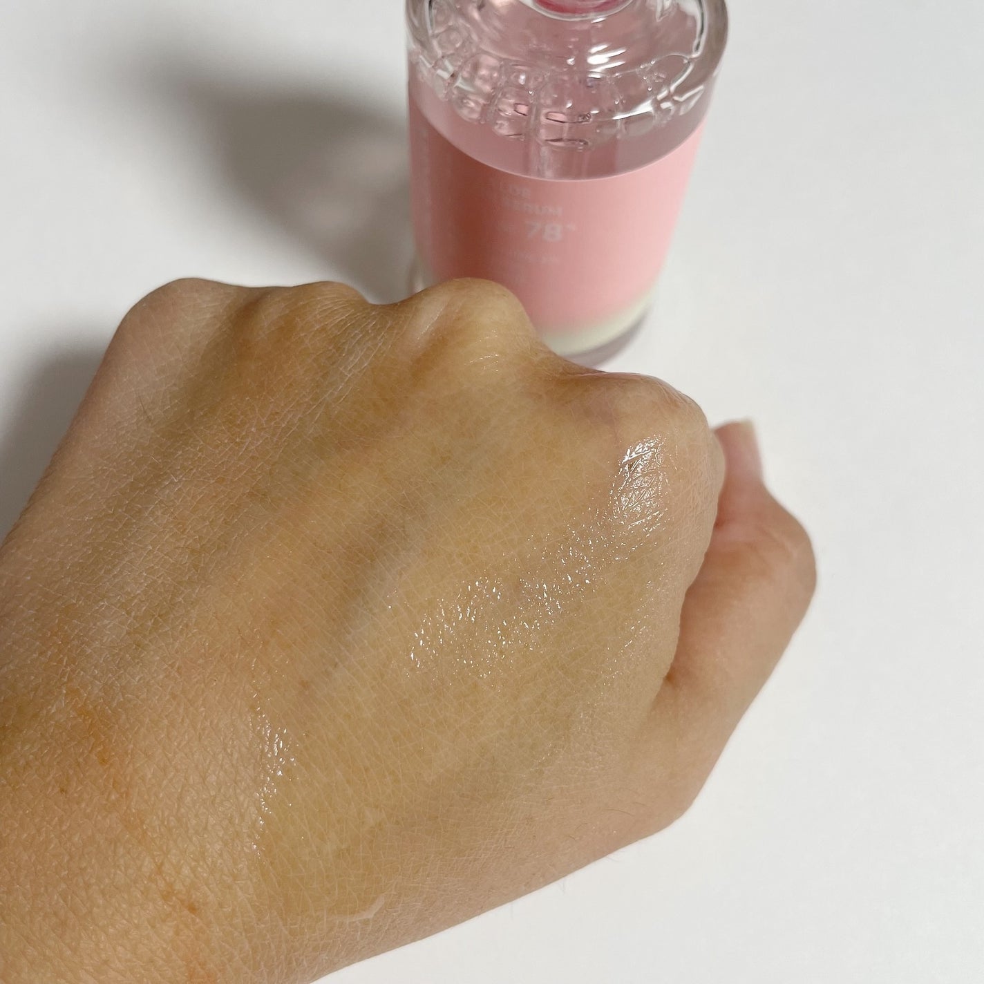 ピンクアロエビタトナー/APRILSKIN/化粧水を使ったクチコミ(7枚目)