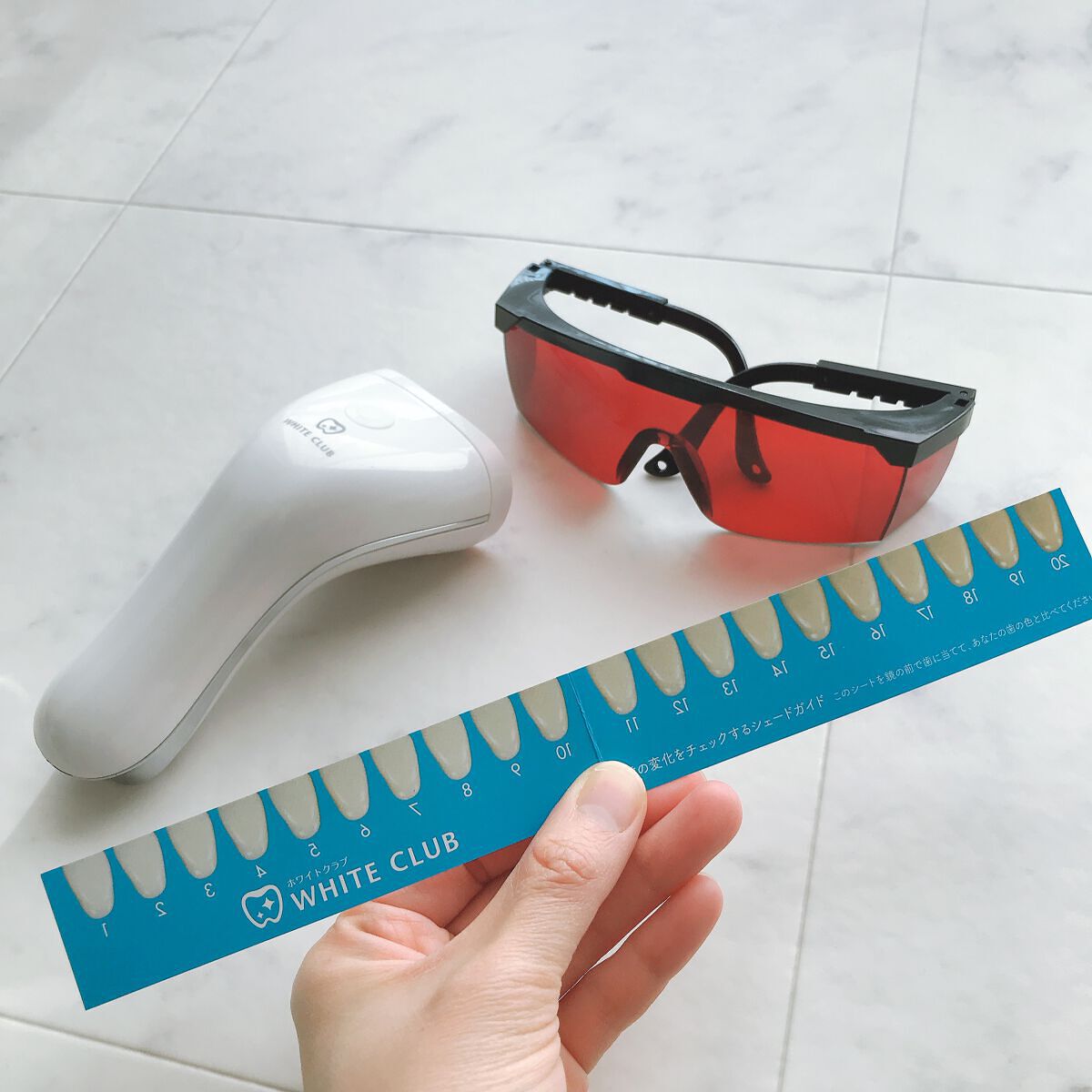 WHITECLUBハンディライト/WHITE CLUB/その他オーラルケアを使ったクチコミ（1枚目）