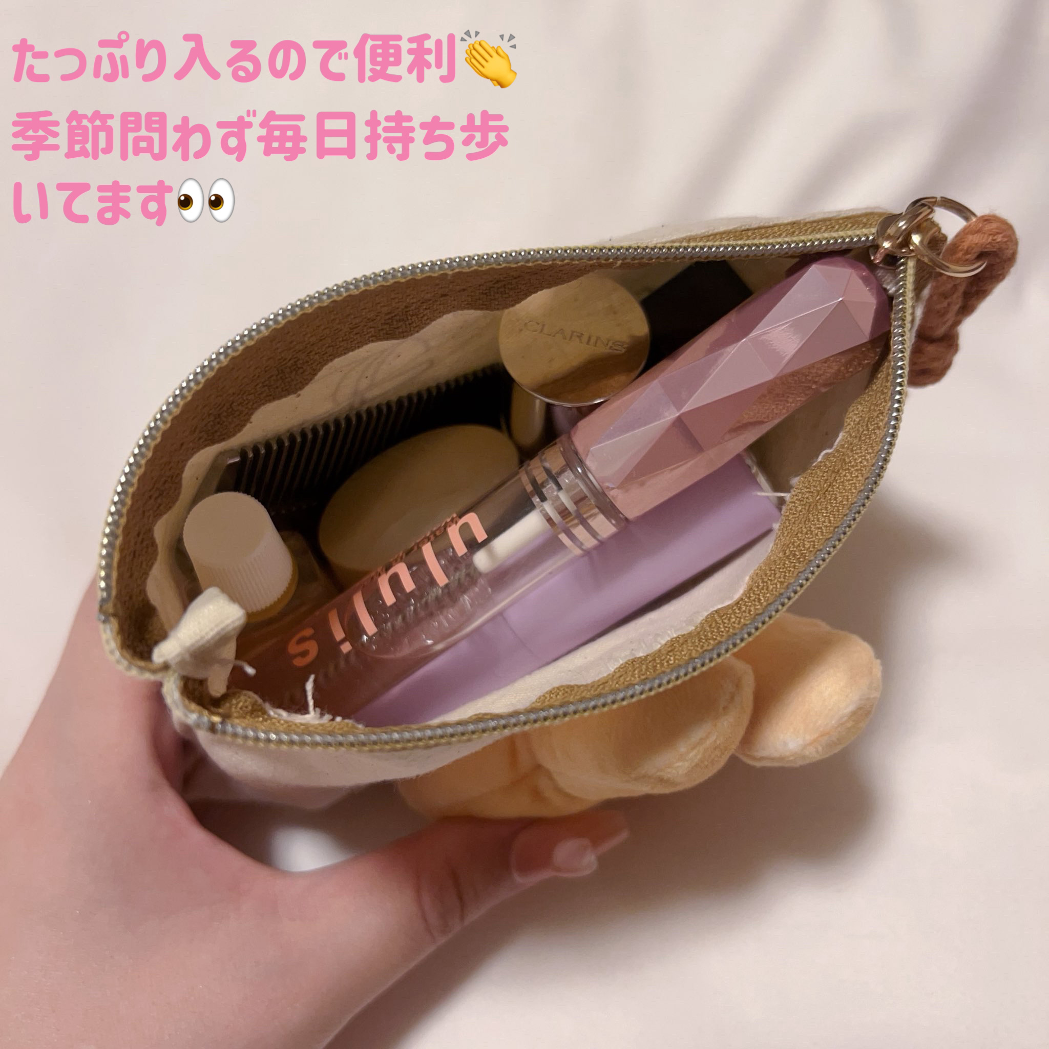 PG ツキ プレミアムブラック/LOVECHROME/ヘアコームを使ったクチコミ（3枚目）