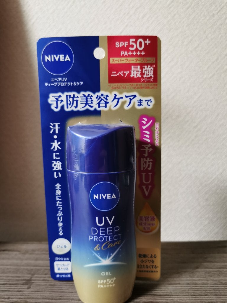ニベアUV ディープ プロテクト&ケア ジェル/ニベア/日焼け止めジェルを使ったクチコミ(1枚目)