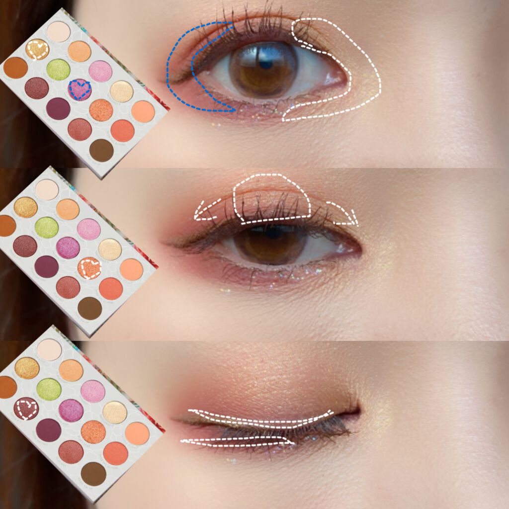 garden variety/ColourPop/アイシャドウパレットを使ったクチコミ(6枚目)