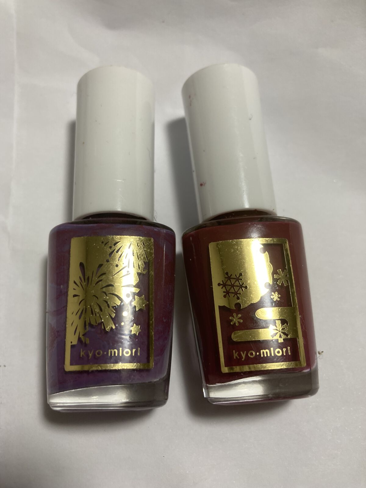 四季彩まといネイル 203 夏あざみ/kyo・miori/マニキュアを使ったクチコミ（1枚目）