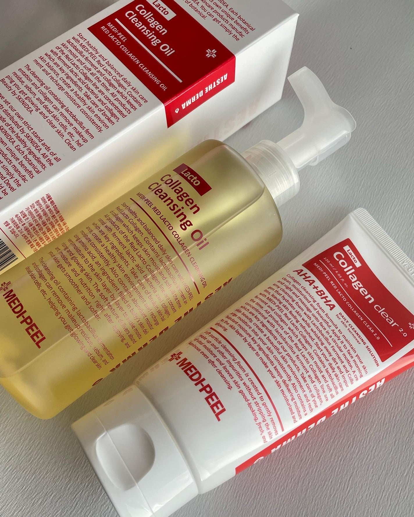 レッドラクトコラーゲンクレンジングオイル/MEDIPEEL/オイルクレンジングを使ったクチコミ(1枚目)