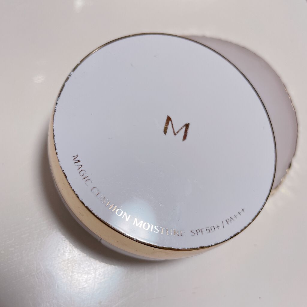 M クッション ファンデーション(モイスチャー)/MISSHA/クッションファンデーションを使ったクチコミ(1枚目)