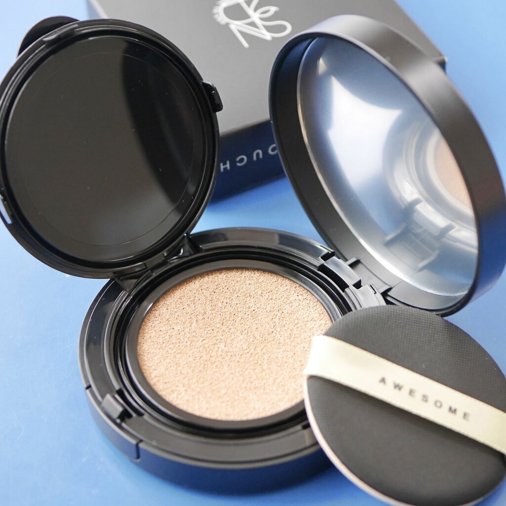 タッチクッション AWESOME/S2ND/クッションファンデーションを使ったクチコミ（3枚目）