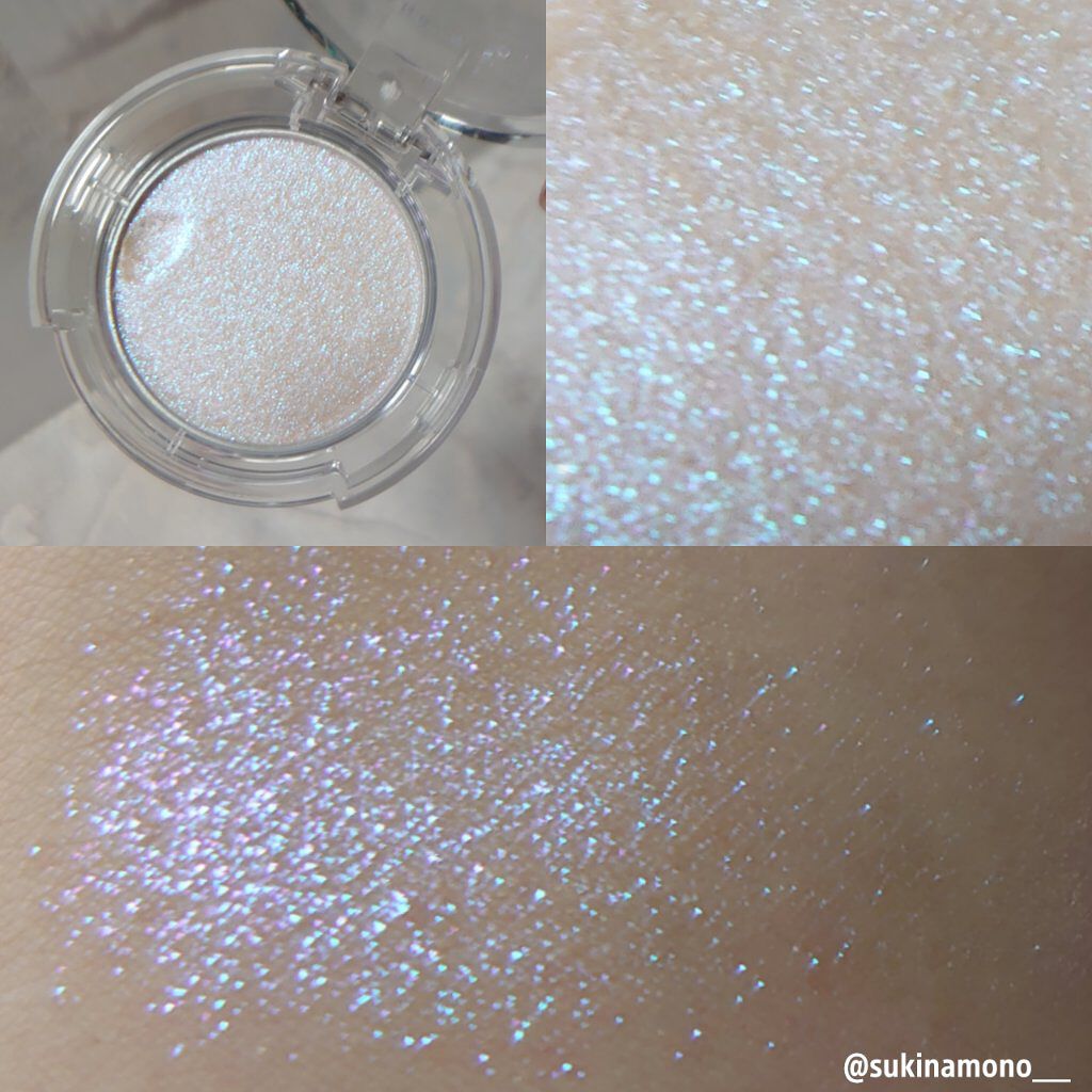 マルチグリッターカラー 13 AMANOGAWA（アマノガワ）/ENBAN TOKYO/単色アイシャドウを使ったクチコミ（2枚目）