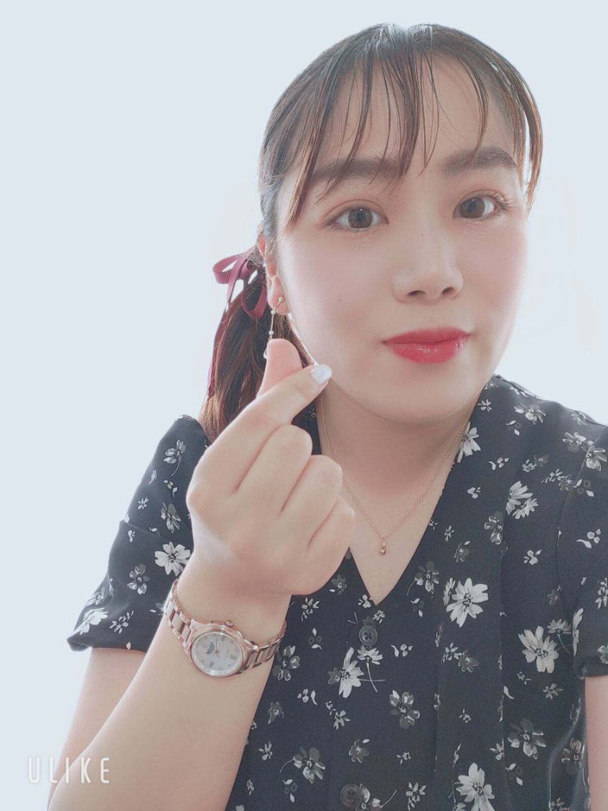 ジルスチュアート ルージュ リップブロッサム 210 burgundy dahlia/JILL STUART/口紅を使ったクチコミ（1枚目）