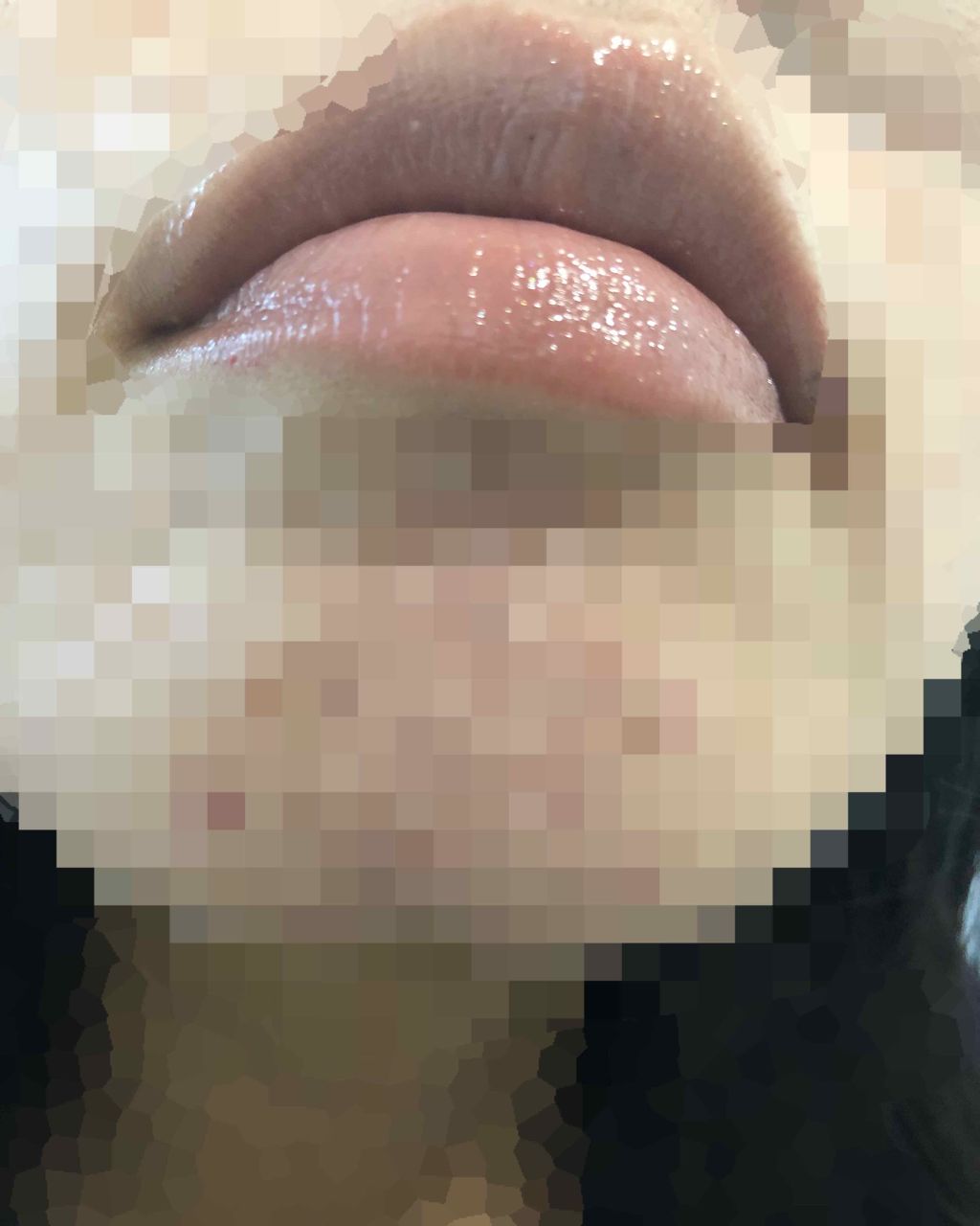 ラスティンググロスリップ/CEZANNE/口紅を使ったクチコミ(2枚目)