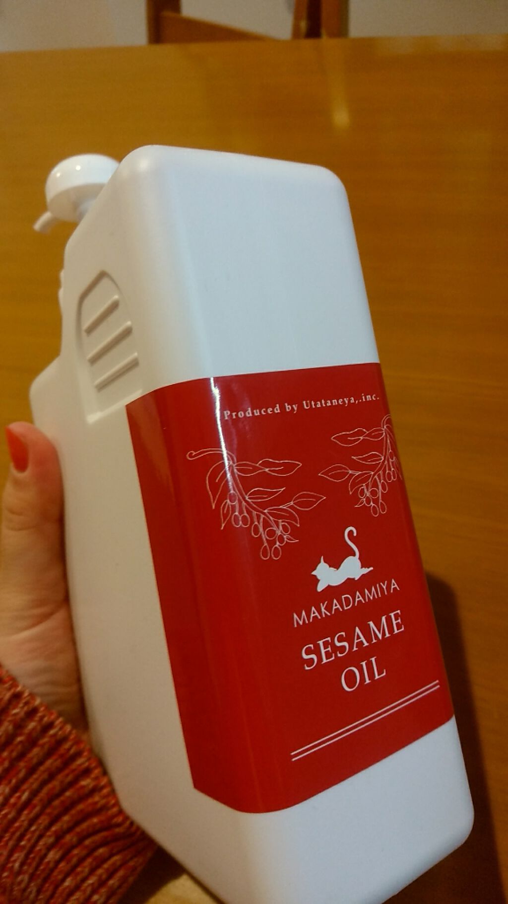セサミオイル/マカダミ屋/ボディオイルを使ったクチコミ(1枚目)
