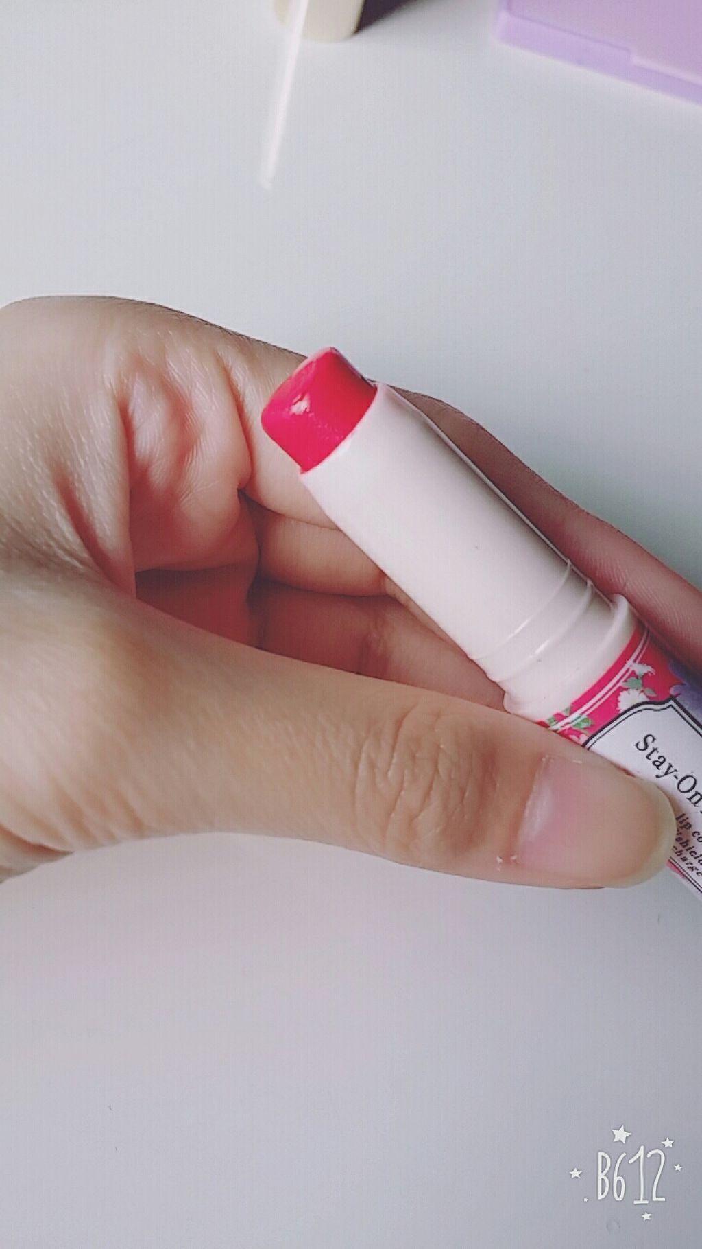 ステイオンバームルージュ/キャンメイク/口紅を使ったクチコミ(2枚目)