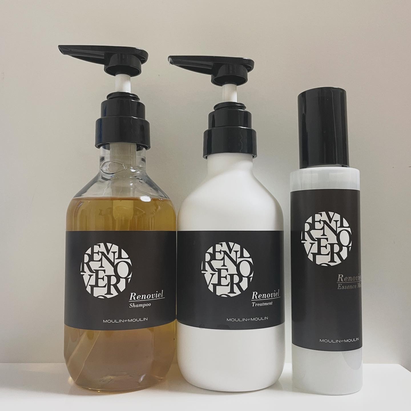 リノヴィールシャンプートリートメント、アウトバストリートメント3点セット リノヴィールシャンプートリートメント、アウトバストリートメント3点