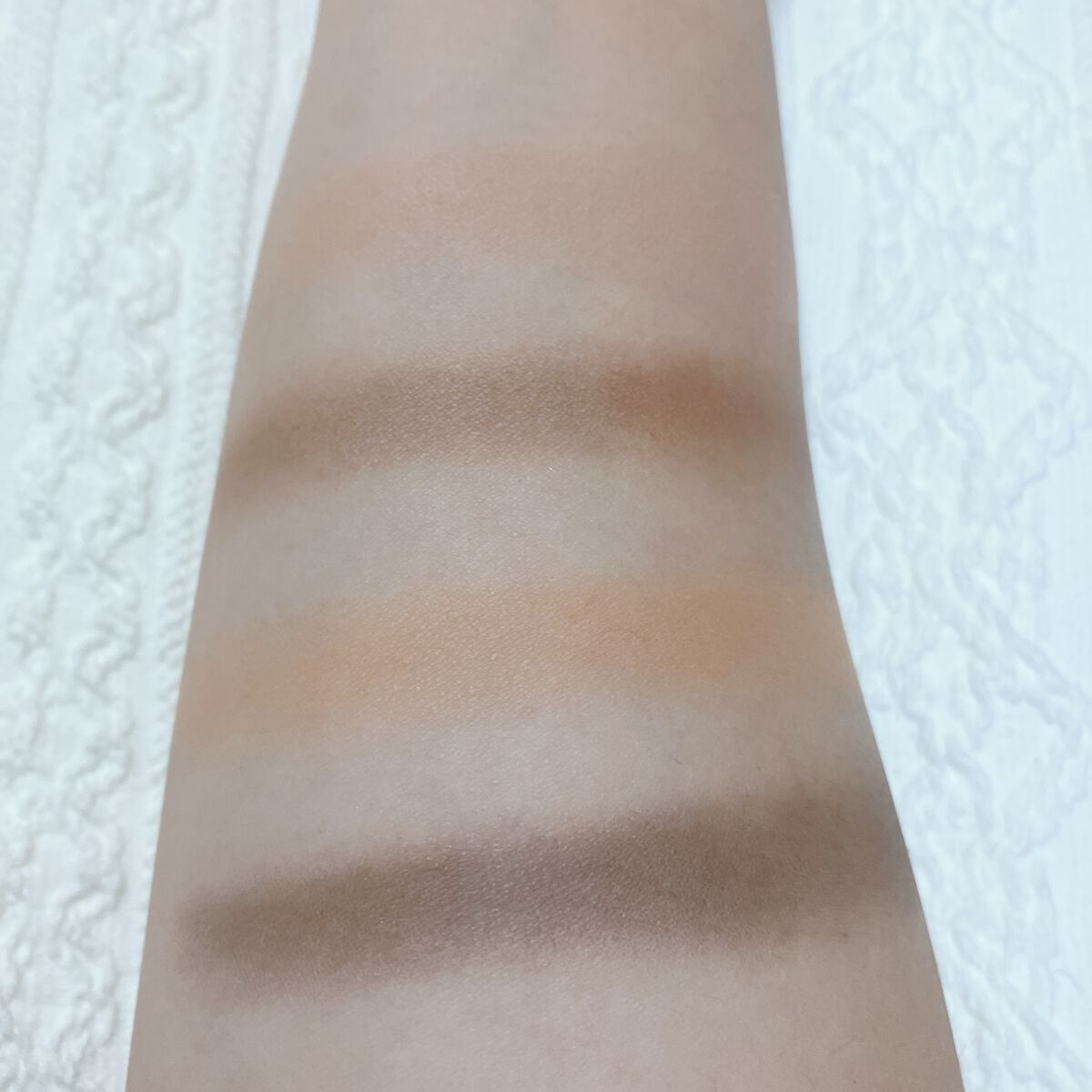 ベールレイヤーアイシャドウパレット 01 ムードブラウン/Neker /アイシャドウパレットを使ったクチコミ（2枚目）