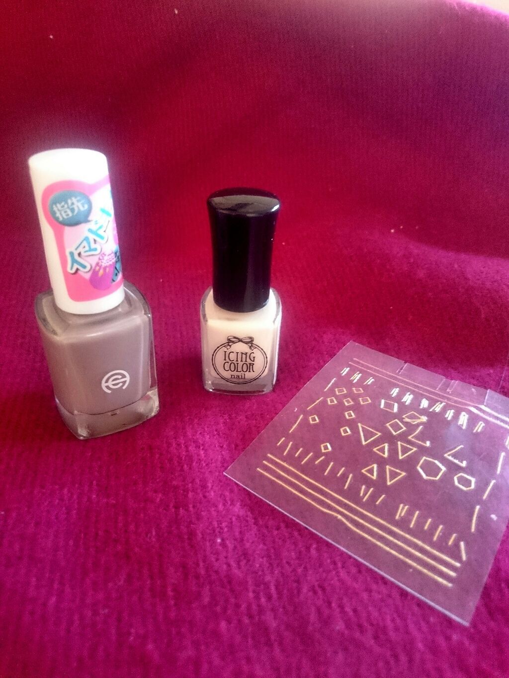 AC ネイルエナメル M 121 グレージュ/AC MAKEUP/マニキュアを使ったクチコミ（3枚目）