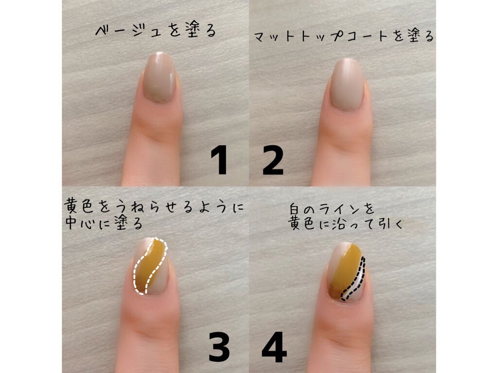 カラフルネイルズ/キャンメイク/マニキュアを使ったクチコミ(2枚目)