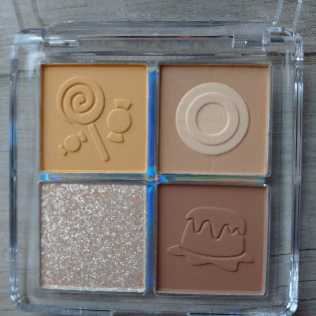 ZEESEAデザートコレクション4カラーアイシャドウパレット/ZEESEA/アイシャドウパレットを使ったクチコミ(2枚目)